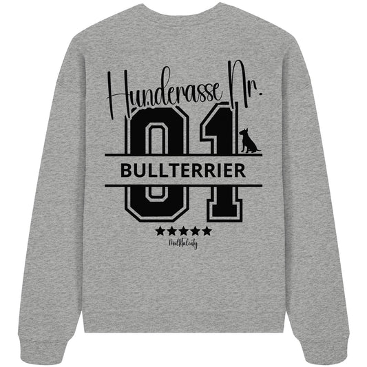 Nr. 01 Bullterrier - Organic Oversize Sweatshirt