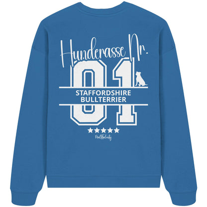 Nr. 01 Staffordshire Bullterrier - Organic Oversize Sweatshirt