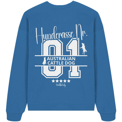 Nr. 01 Australian Cattle Dog - Organic Oversize Sweatshirt