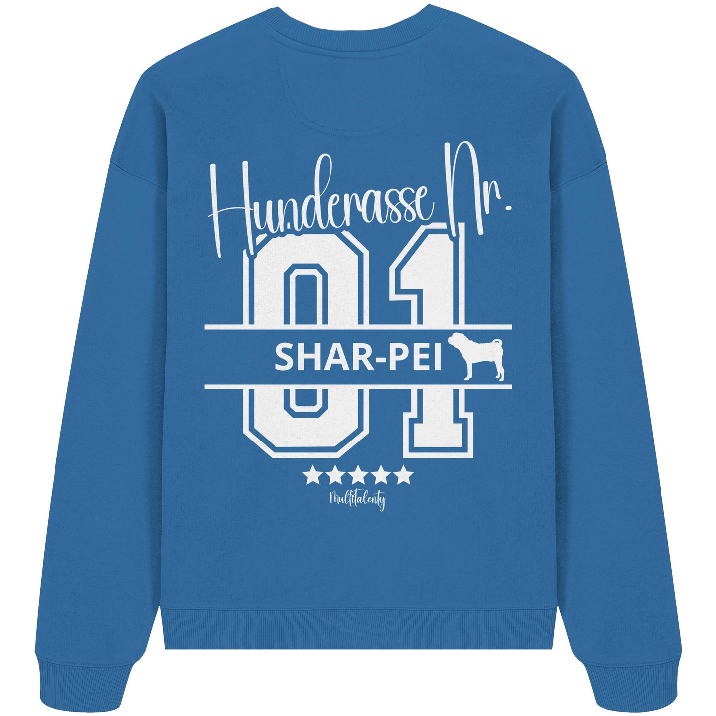 Nr. 01 Shar-Pei - Organic Oversize Sweatshirt
