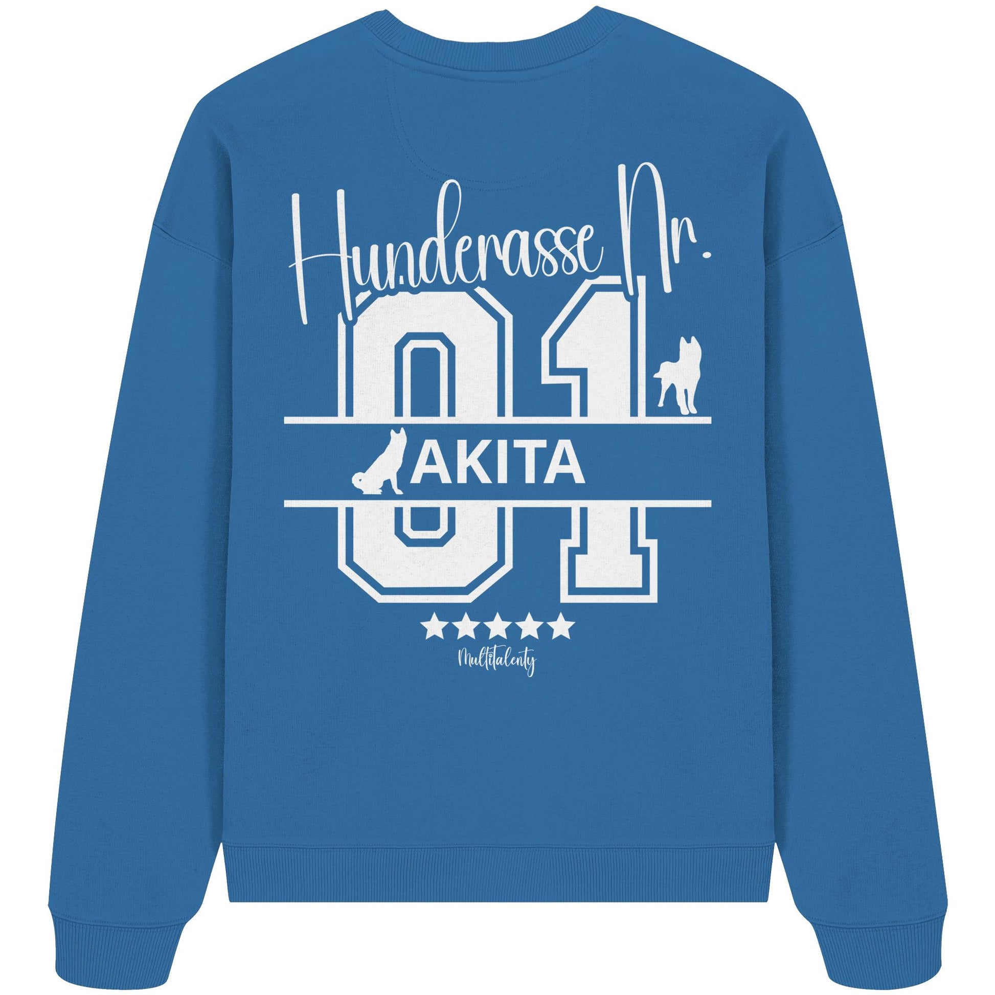 Nr. 01 Akita - Organic Oversize Sweatshirt