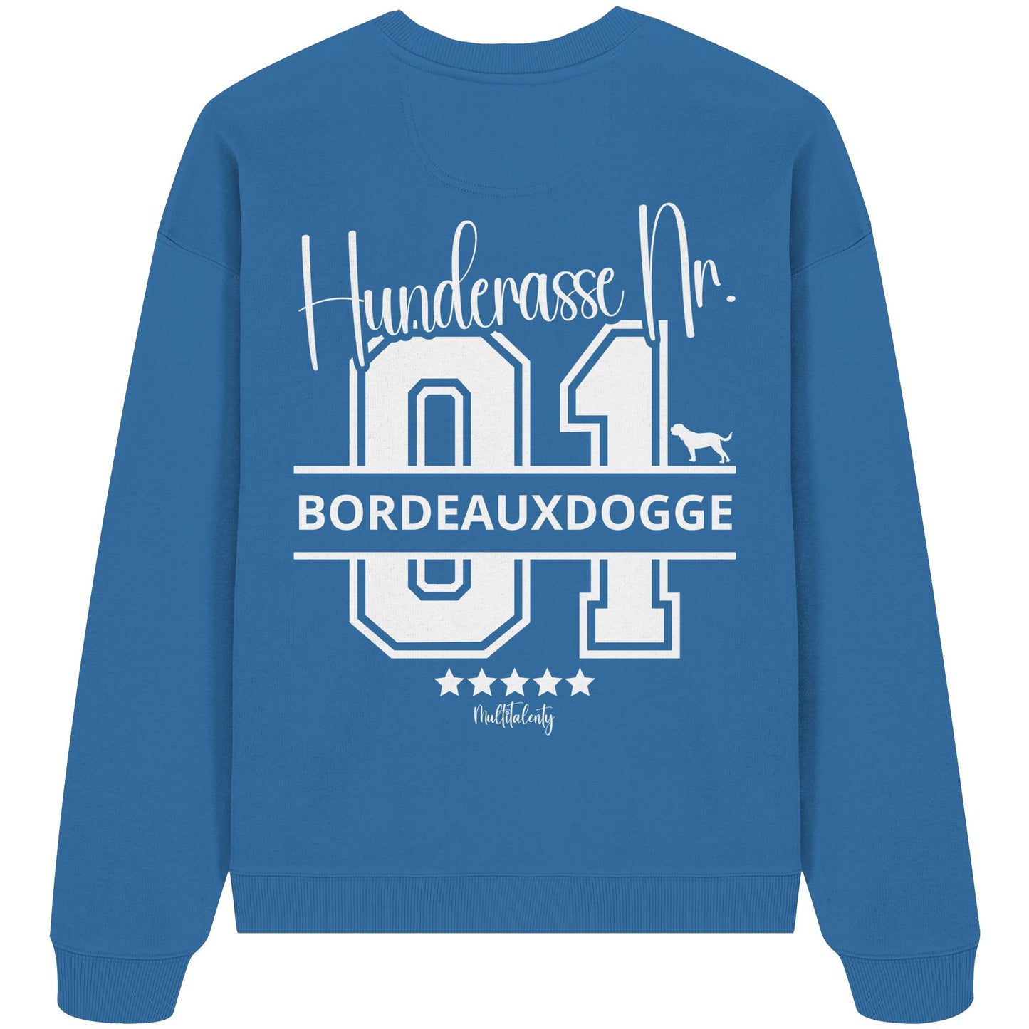 Nr. 01 Bordeauxdogge - Organic Oversize Sweatshirt