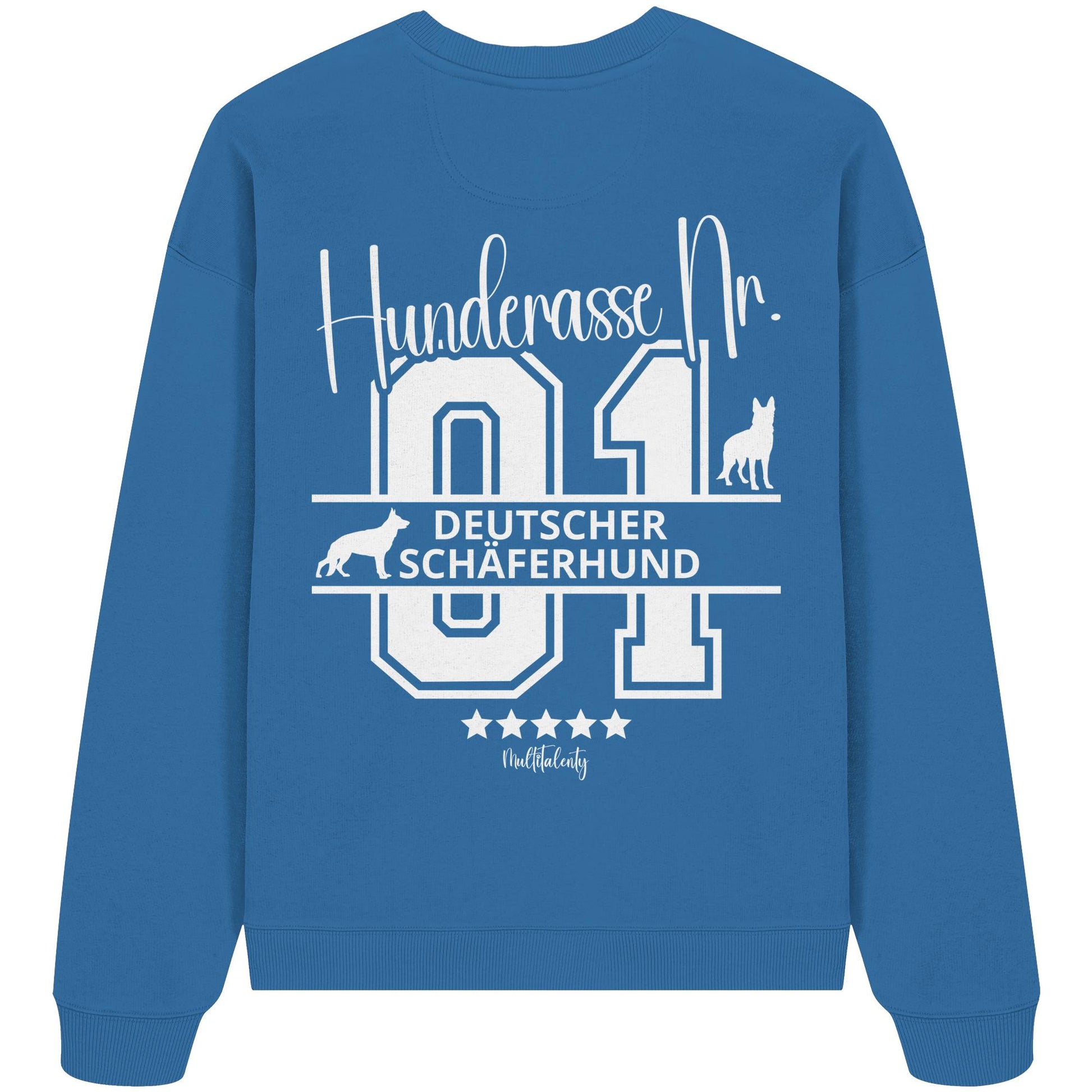 Nr. 01 Deutscher Schäferhund - Organic Oversize Sweatshirt