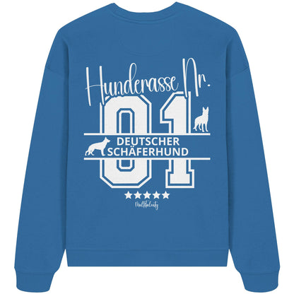 Nr. 01 Deutscher Schäferhund - Organic Oversize Sweatshirt