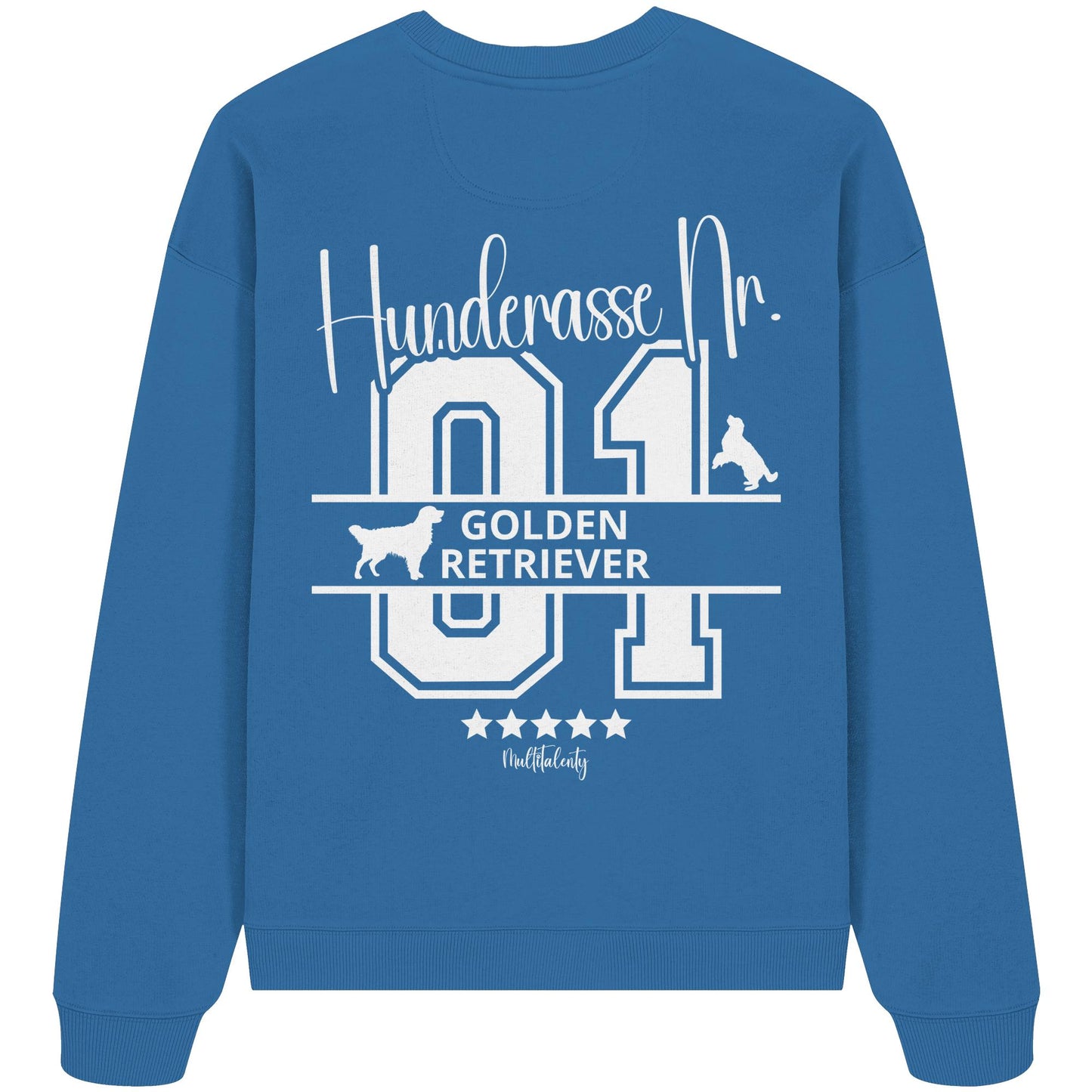 Nr. 01 Golden Retriever - Organic Oversize Sweatshirt