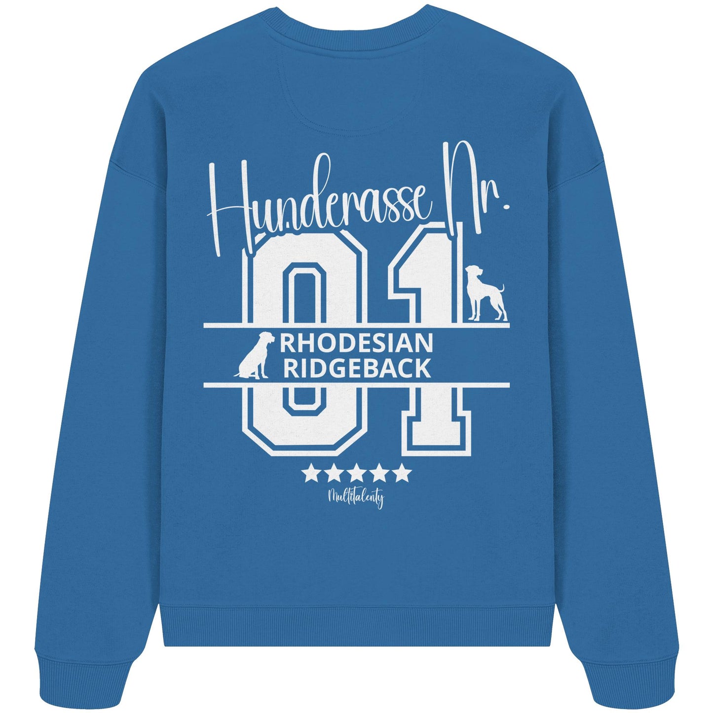 Nr. 01 Rhodesian Ridgeback - Organic Oversize Sweatshirt