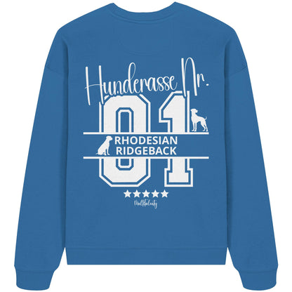 Nr. 01 Rhodesian Ridgeback - Organic Oversize Sweatshirt
