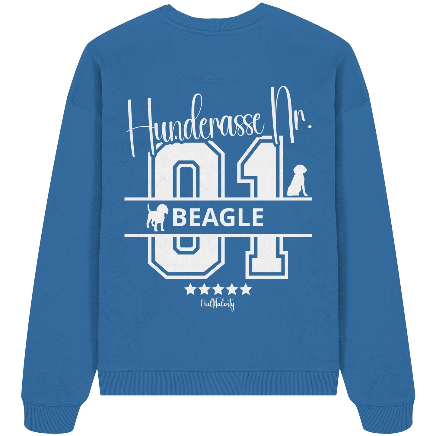 Nr. 01 Beagle - Organic Oversize Sweatshirt