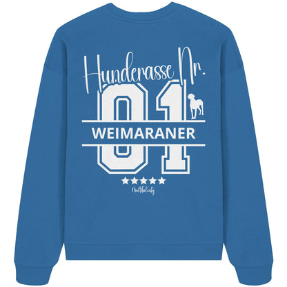 Nr. 01 Weimaraner - Organic Oversize Sweatshirt