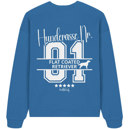 Nr. 01 Flat Coated Retriever - Organic Oversize Sweatshirt