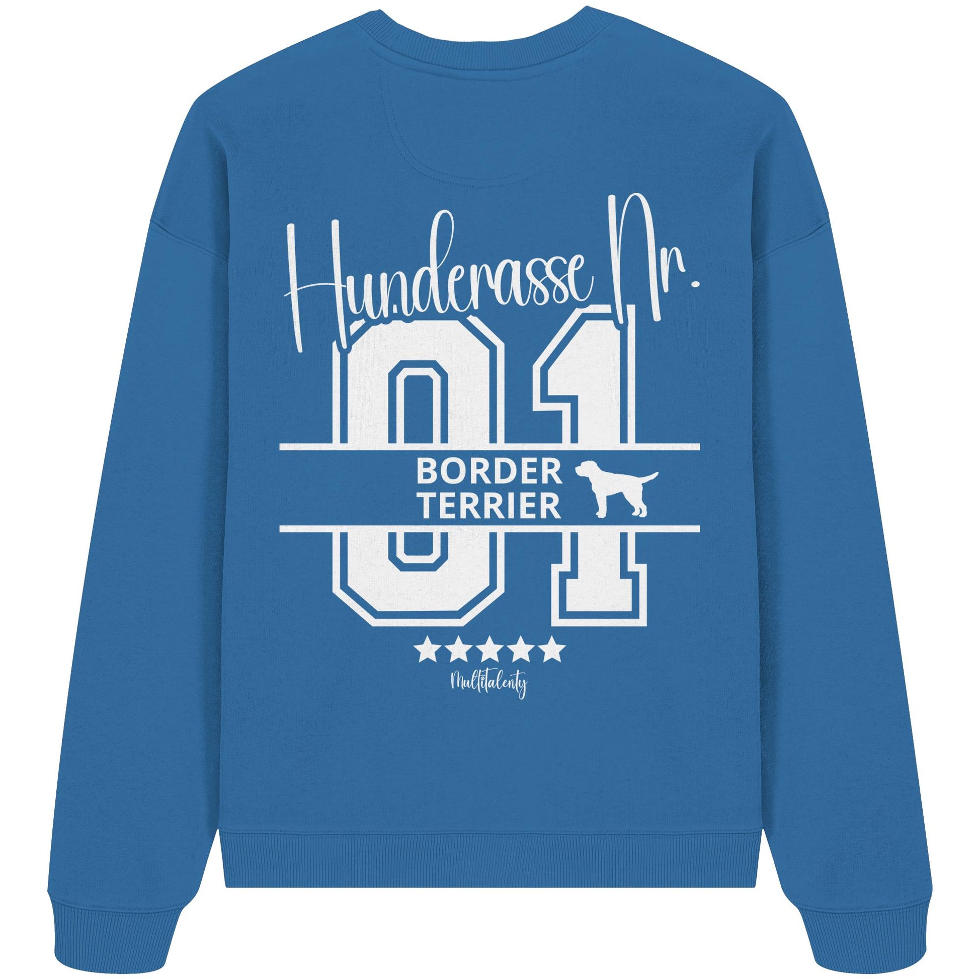 Nr. 01 Border Terrier - Organic Oversize Sweatshirt