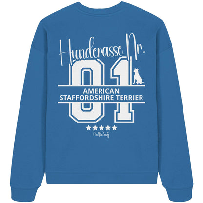 Nr. 01 American Staffordshire Terrier - Organic Oversize Sweatshirt