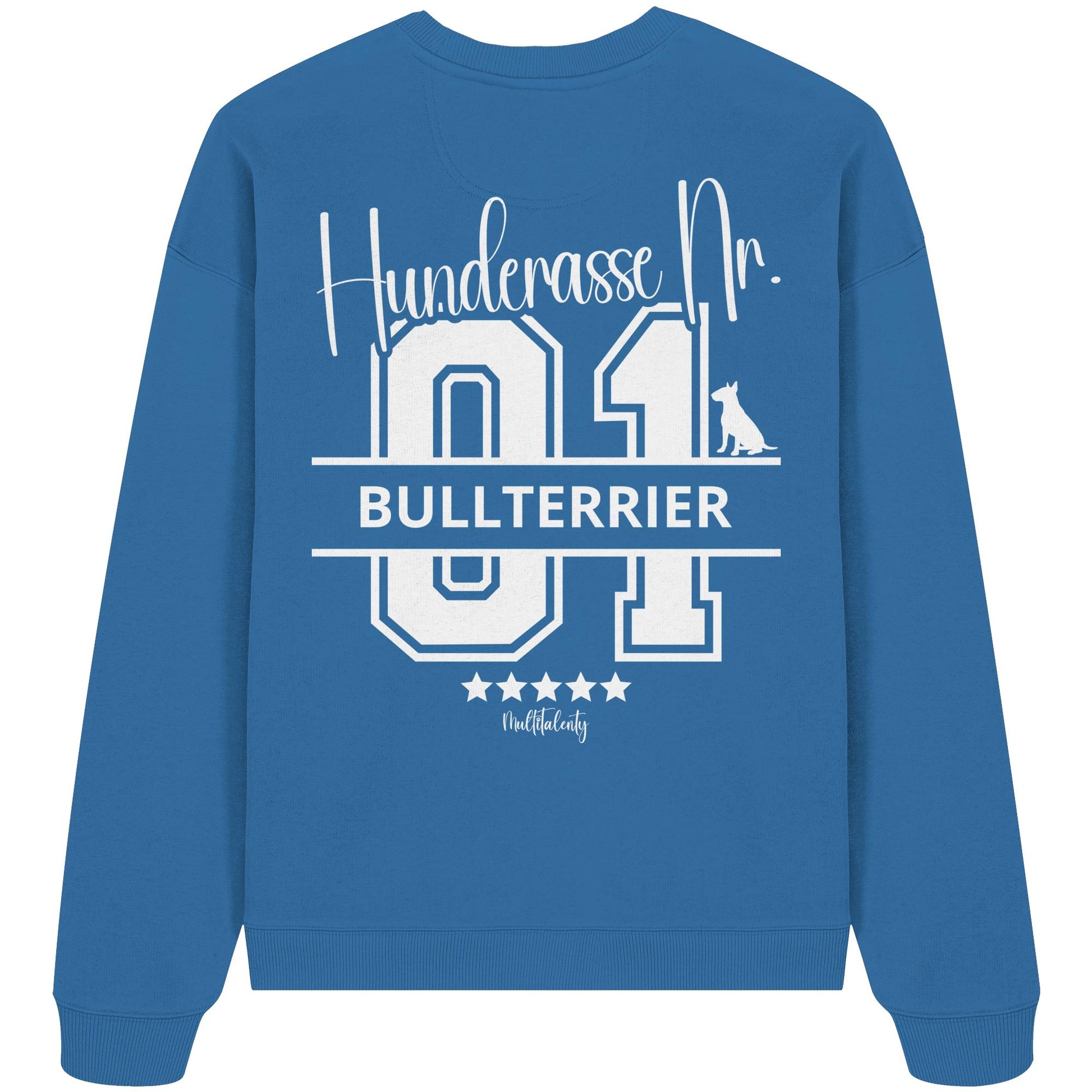 Nr. 01 Bullterrier - Organic Oversize Sweatshirt