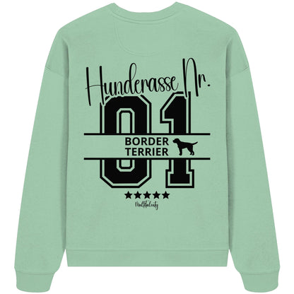 Nr. 01 Border Terrier - Organic Oversize Sweatshirt