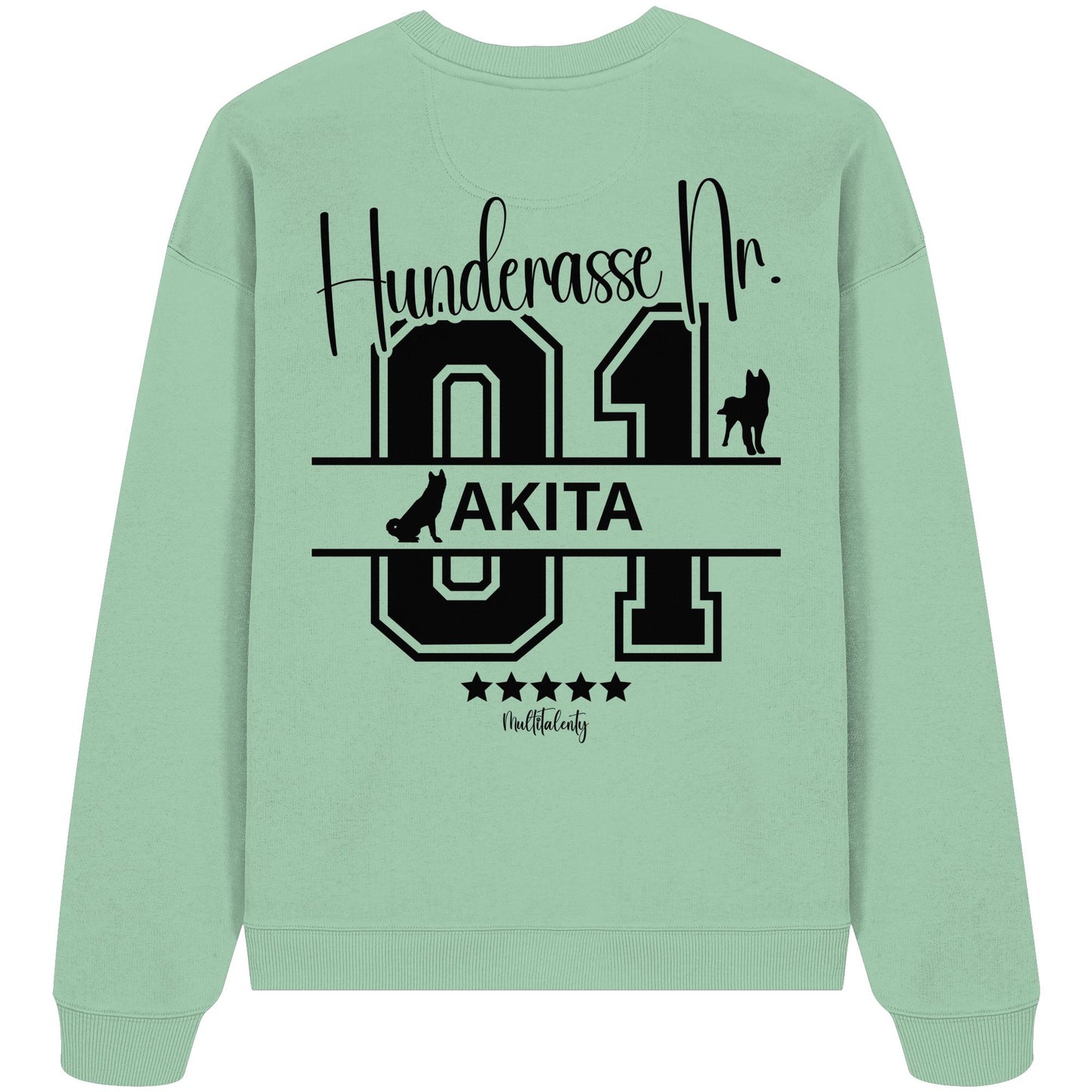 Nr. 01 Akita - Organic Oversize Sweatshirt