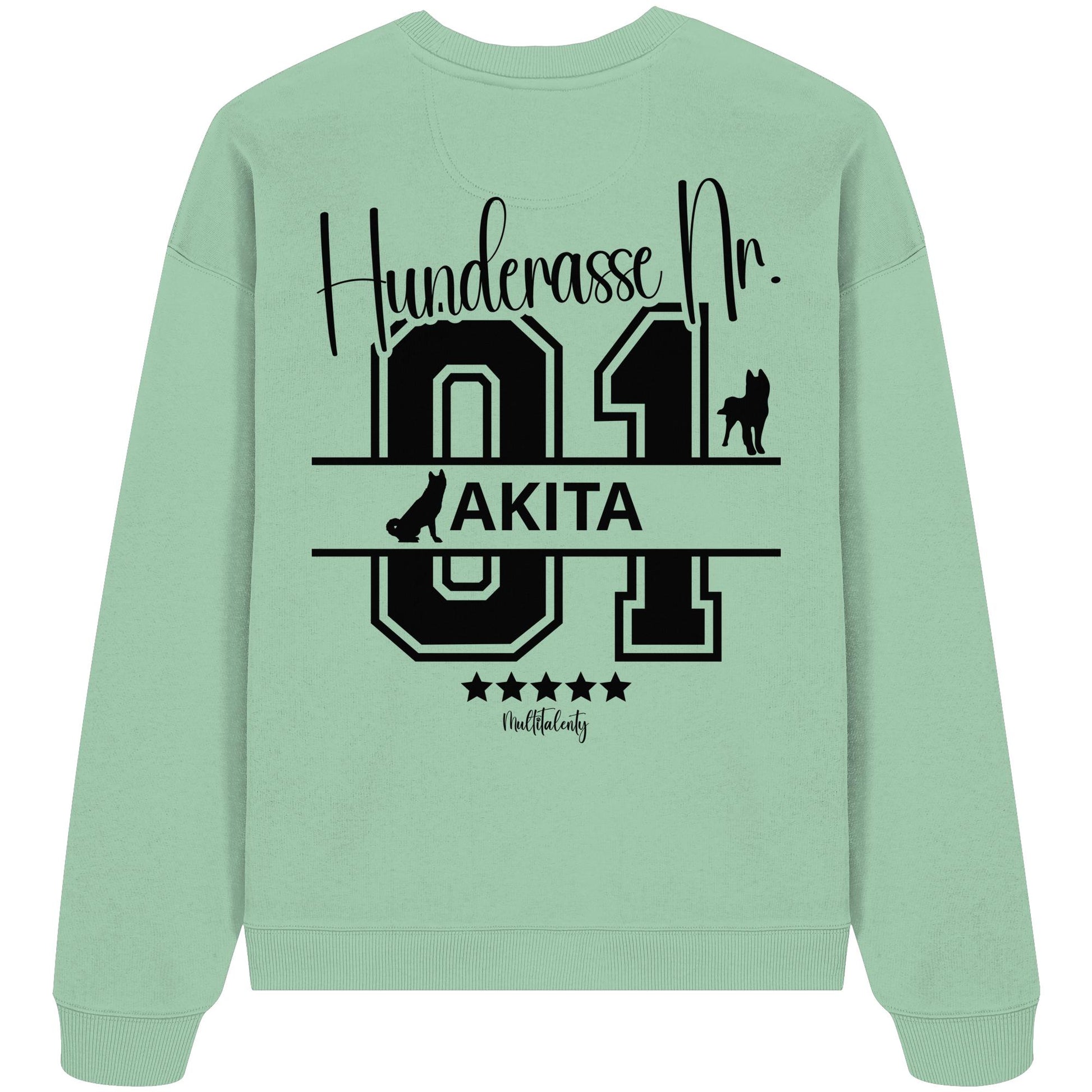 Nr. 01 Akita - Organic Oversize Sweatshirt