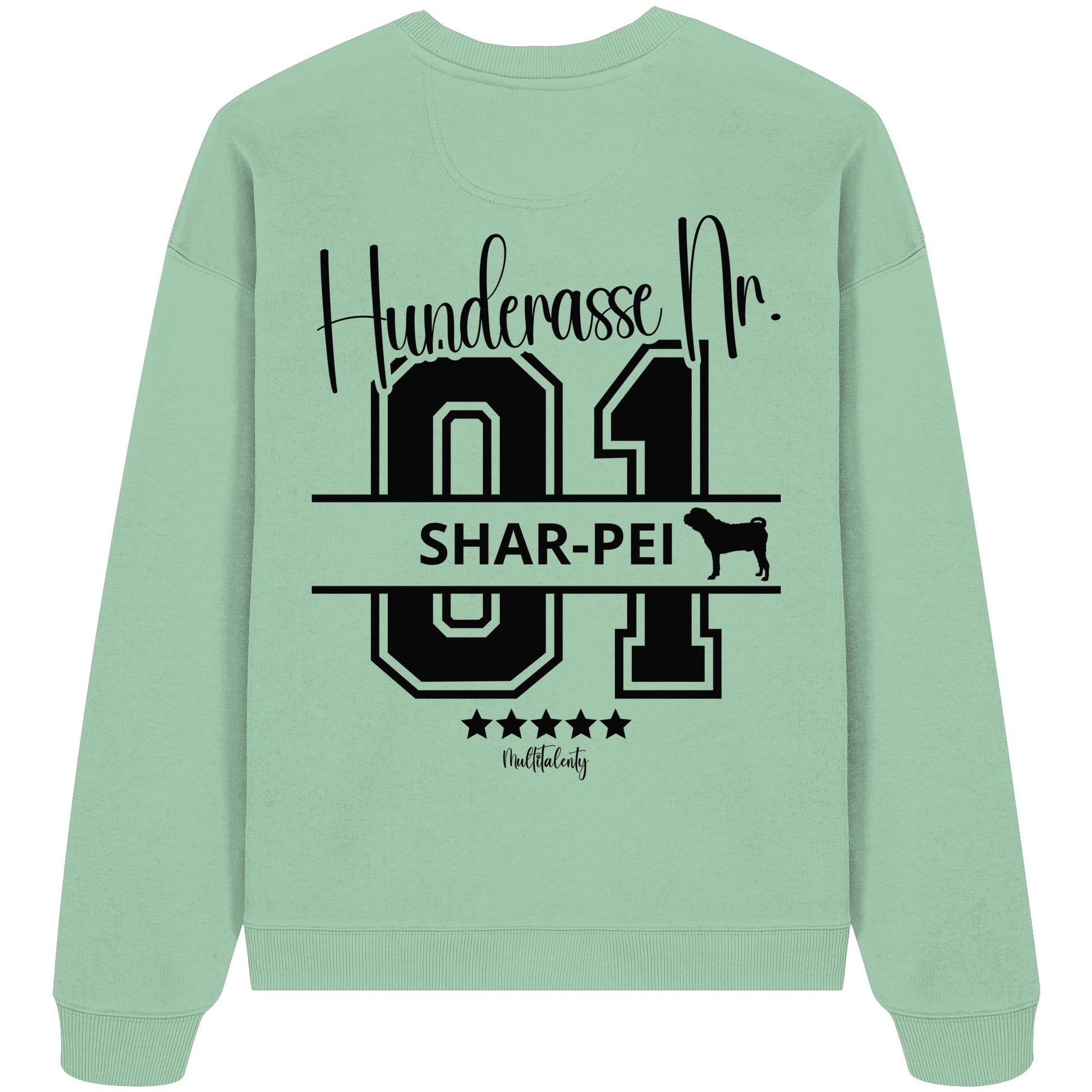 Nr. 01 Shar-Pei - Organic Oversize Sweatshirt