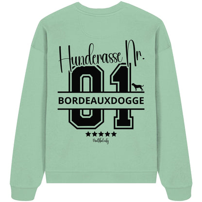 Nr. 01 Bordeauxdogge - Organic Oversize Sweatshirt