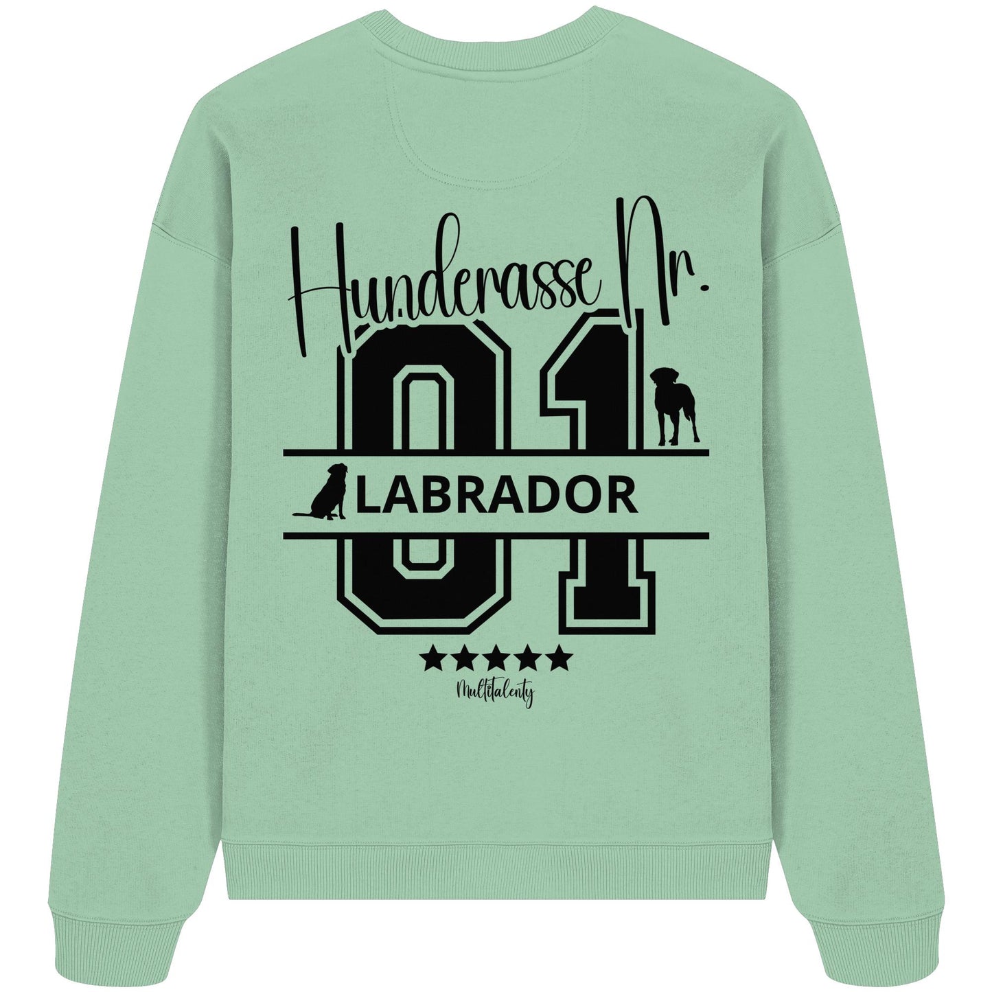 Nr. 01 Labrador - Organic Oversize Sweatshirt
