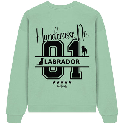 Nr. 01 Labrador - Organic Oversize Sweatshirt