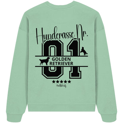 Nr. 01 Golden Retriever - Organic Oversize Sweatshirt