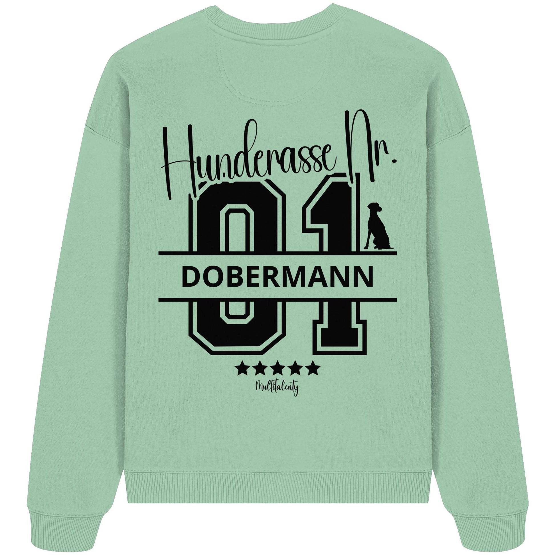 Nr. 01 Dobermann - Organic Oversize Sweatshirt