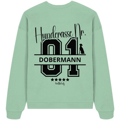 Nr. 01 Dobermann - Organic Oversize Sweatshirt