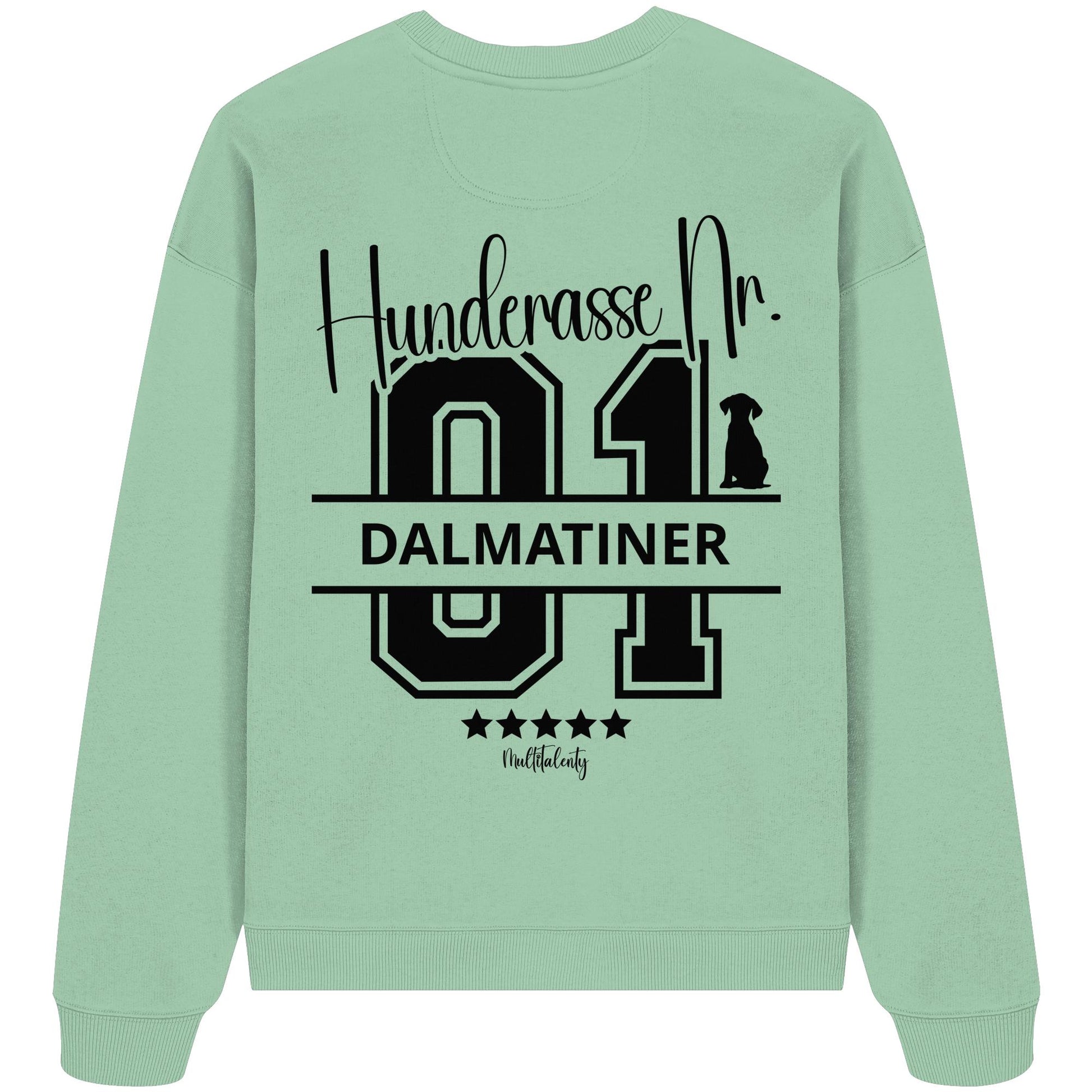 Nr. 01 Dalmatiner - Organic Oversize Sweatshirt