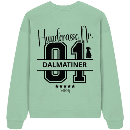 Nr. 01 Dalmatiner - Organic Oversize Sweatshirt