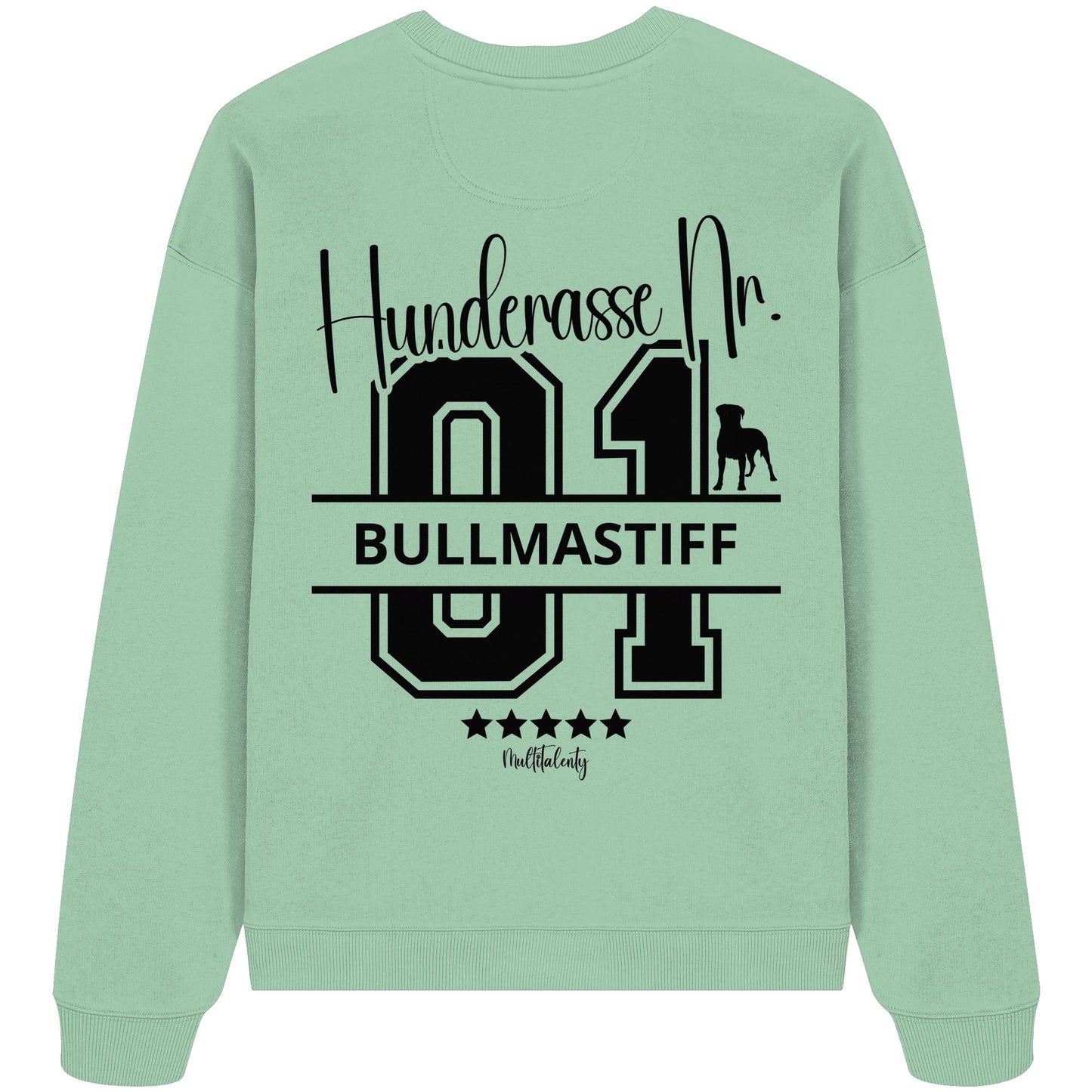 Nr. 01 Bullmastiff - Organic Oversize Sweatshirt