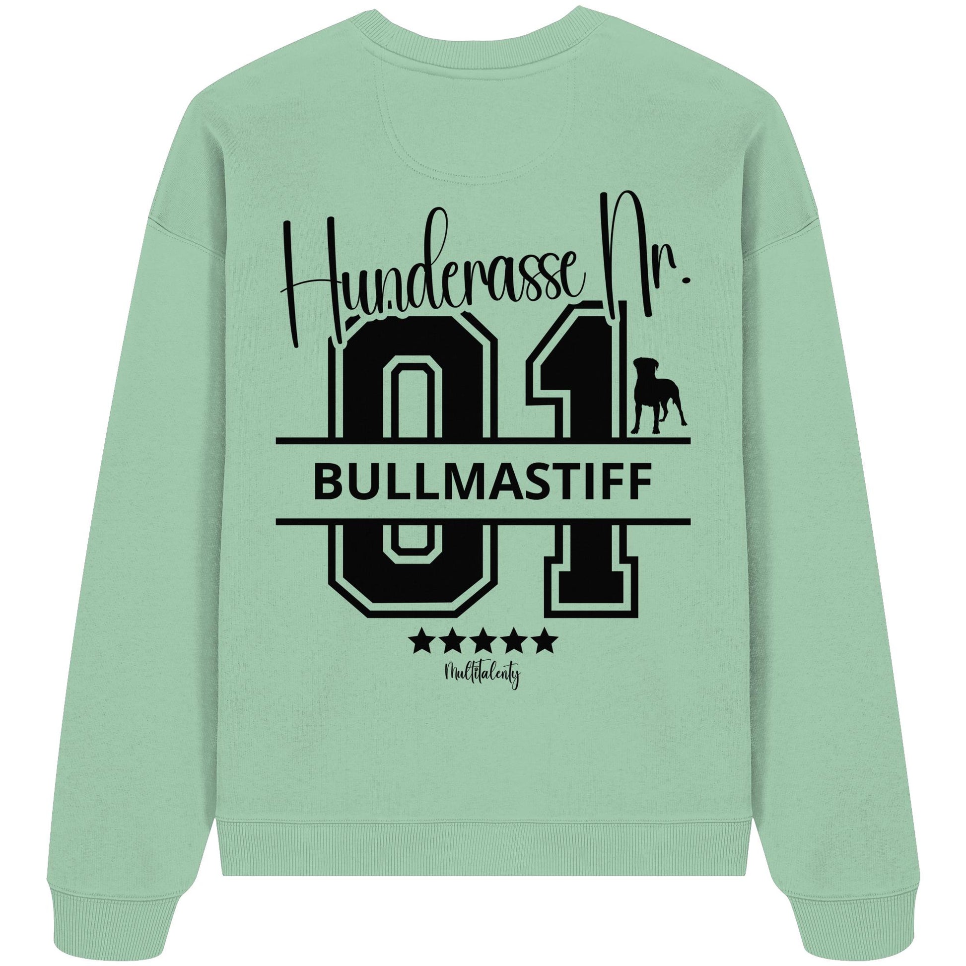 Nr. 01 Bullmastiff - Organic Oversize Sweatshirt