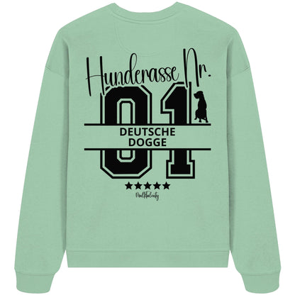 Nr. 01 Deutsche Dogge - Organic Oversize Sweatshirt
