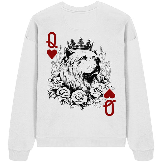Herzkönigin Chow Chow - Organic Oversize Sweatshirt