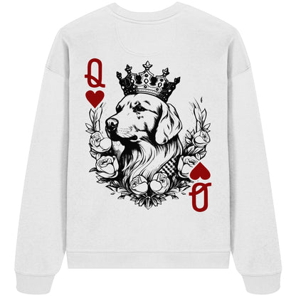 Herzkönigin Golden Retriever - Organic Oversize Sweatshirt