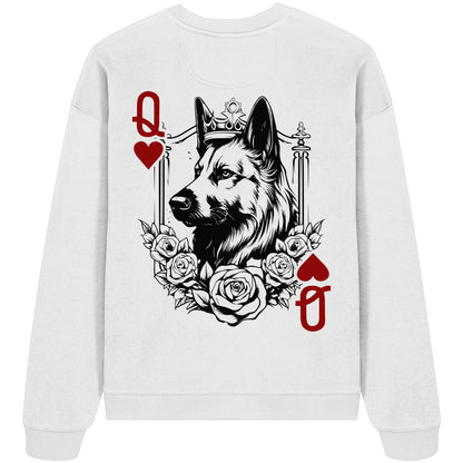 Herzkönigin Altdeutscher Schäferhund - Organic Oversize Sweatshirt