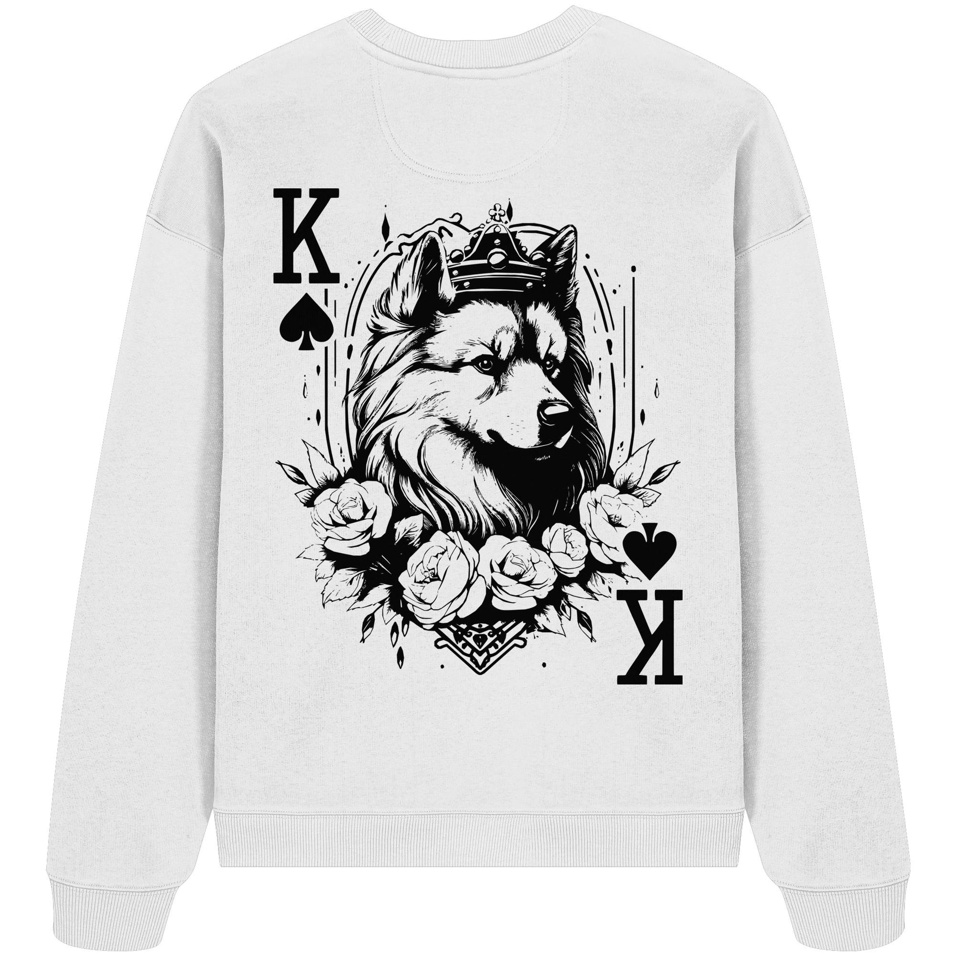 Pikkönig Wolfsspitz - Organic Oversize Sweatshirt