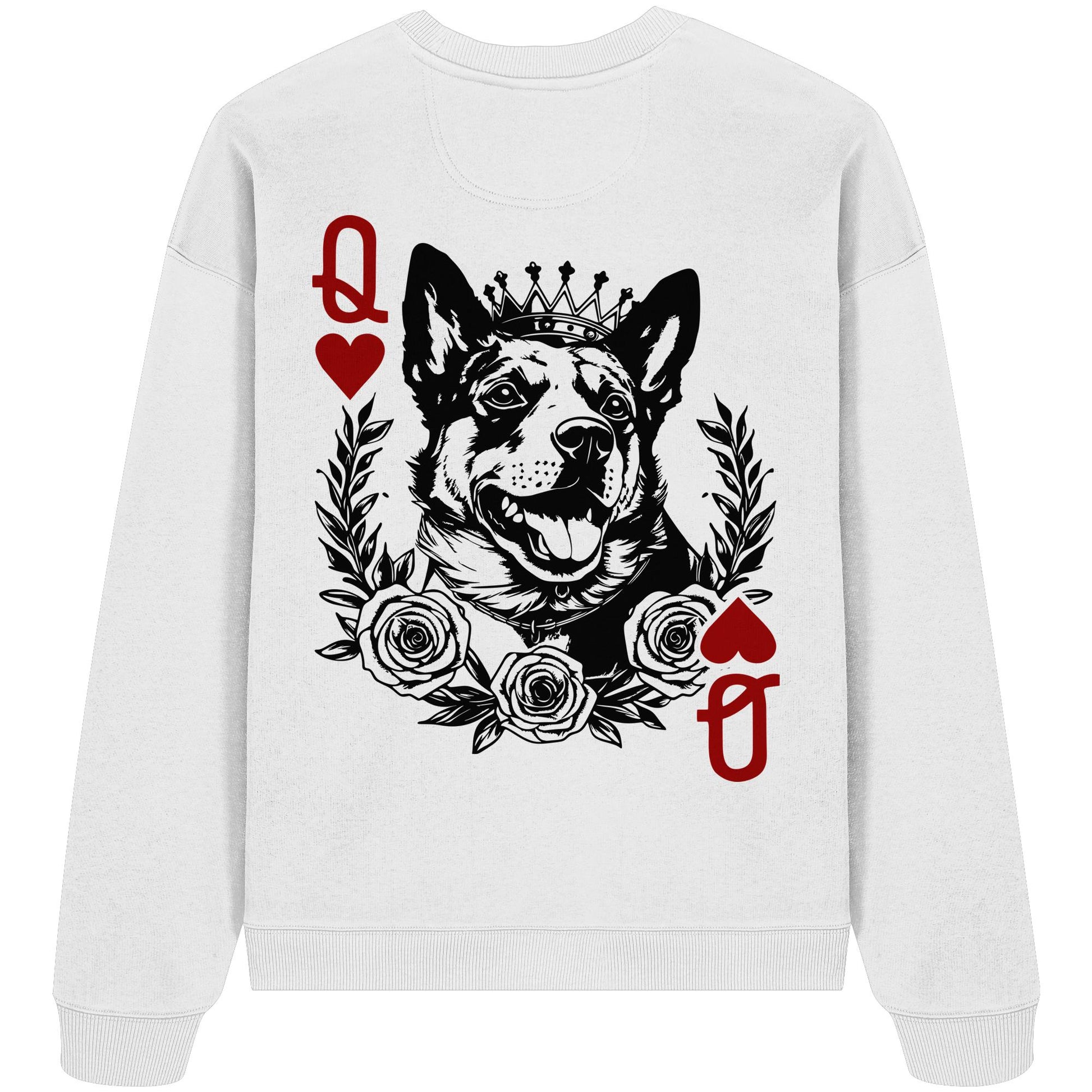 Herzkönigin Australian Cattle Dog - Organic Oversize Sweatshirt