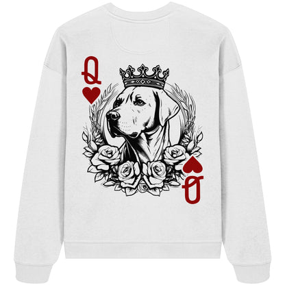 Herzkönigin Labrador - Organic Oversize Sweatshirt