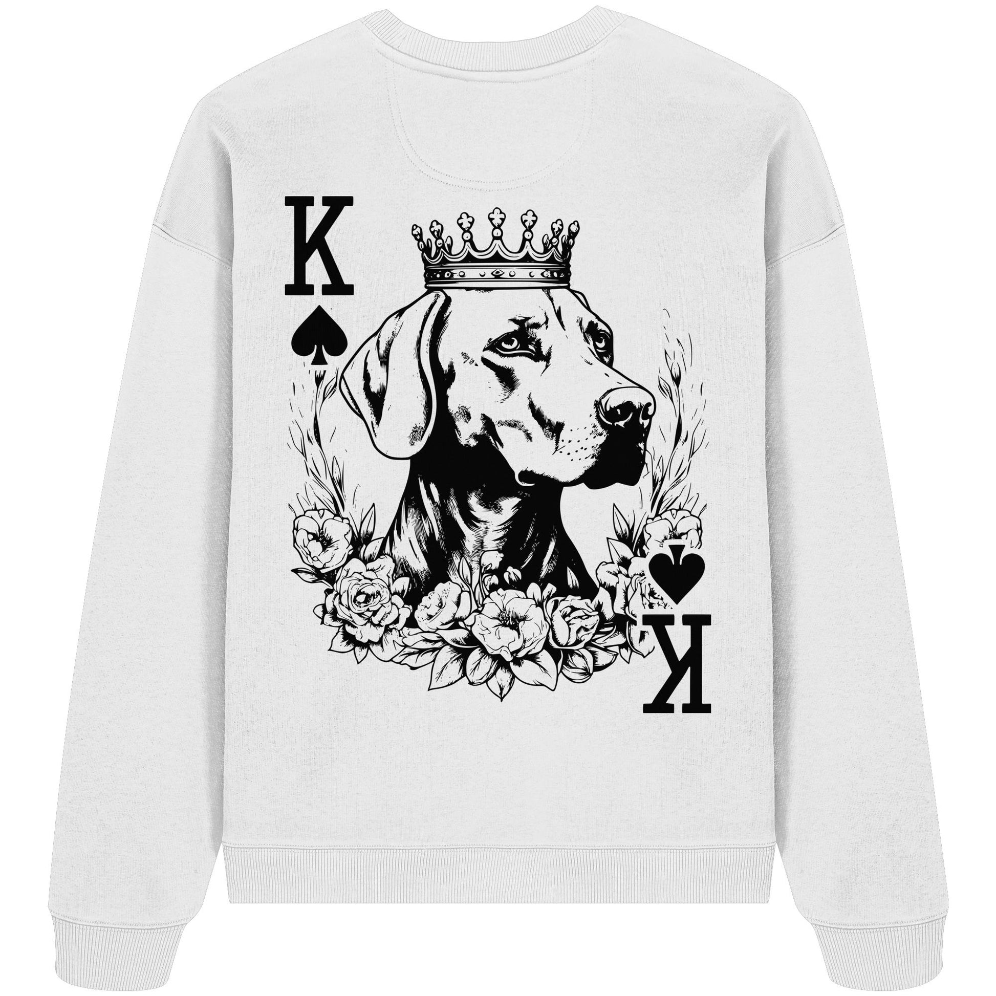 Pikkönig Weimaraner - Organic Oversize Sweatshirt