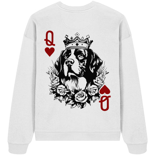 Herzkönigin Berner Sennenhund - Organic Oversize Sweatshirt