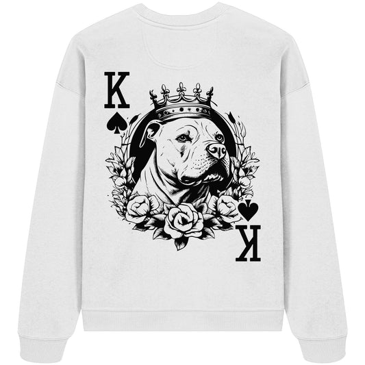 Pikkönig Staffordshire Bullterrier - Organic Oversize Sweatshirt