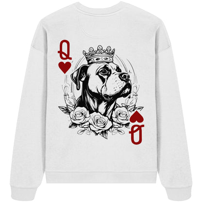 Herzkönigin American Staffordshire Terrier - Organic Oversize Sweatshirt