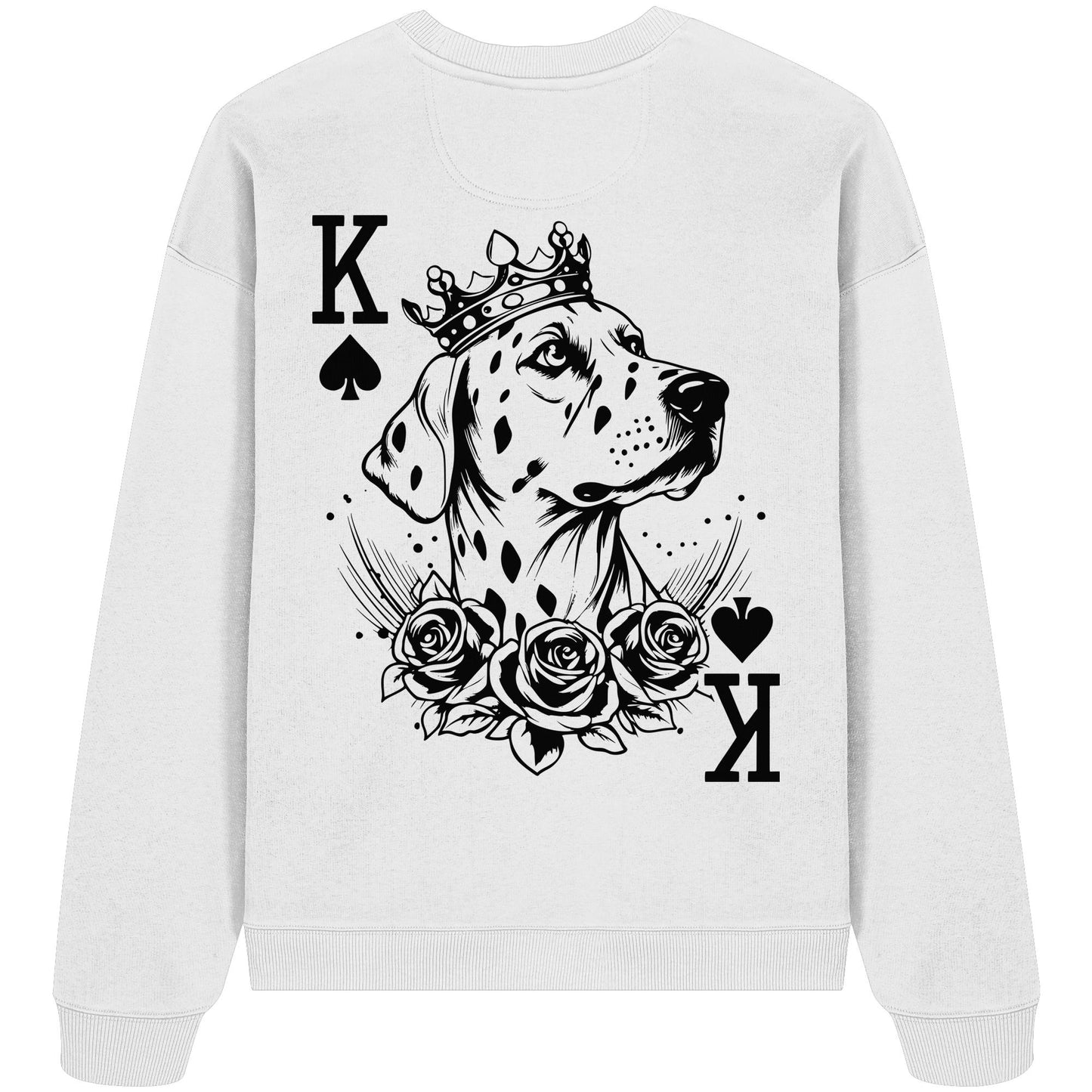 Pikkönig Dalmatiner - Organic Oversize Sweatshirt