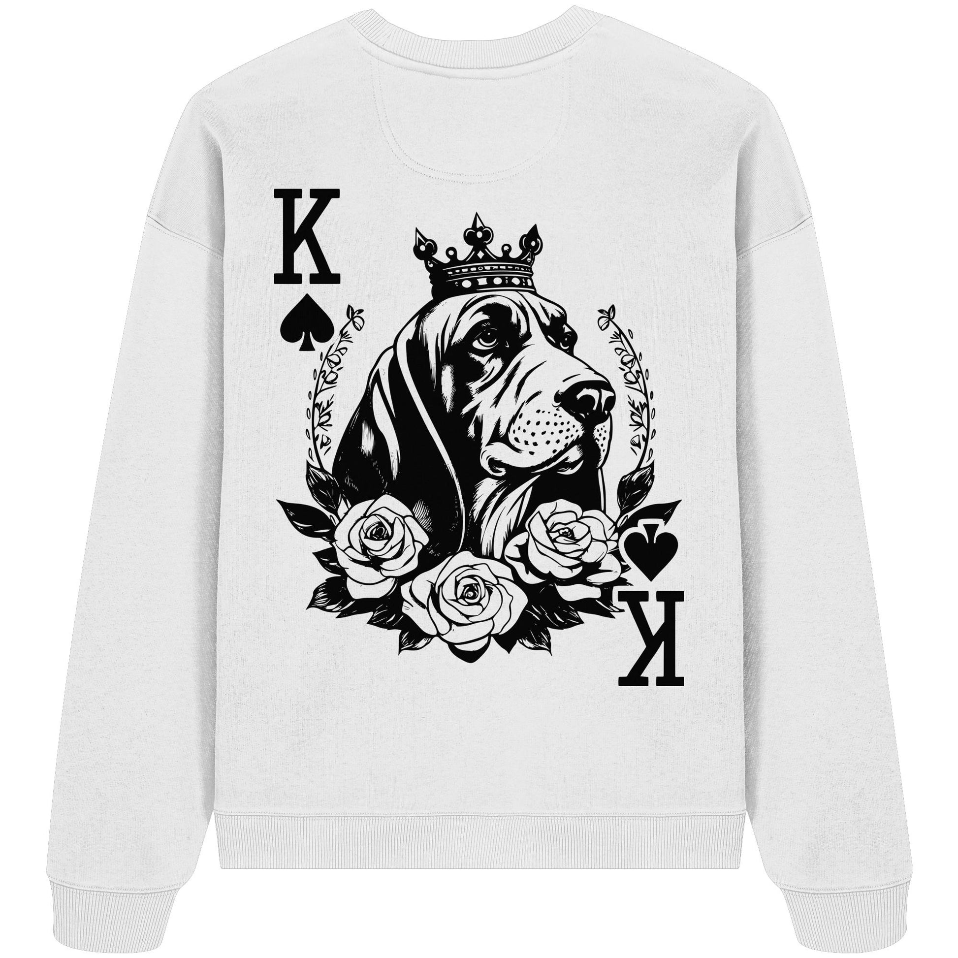 Pikkönig Basset Hound - Organic Oversize Sweatshirt