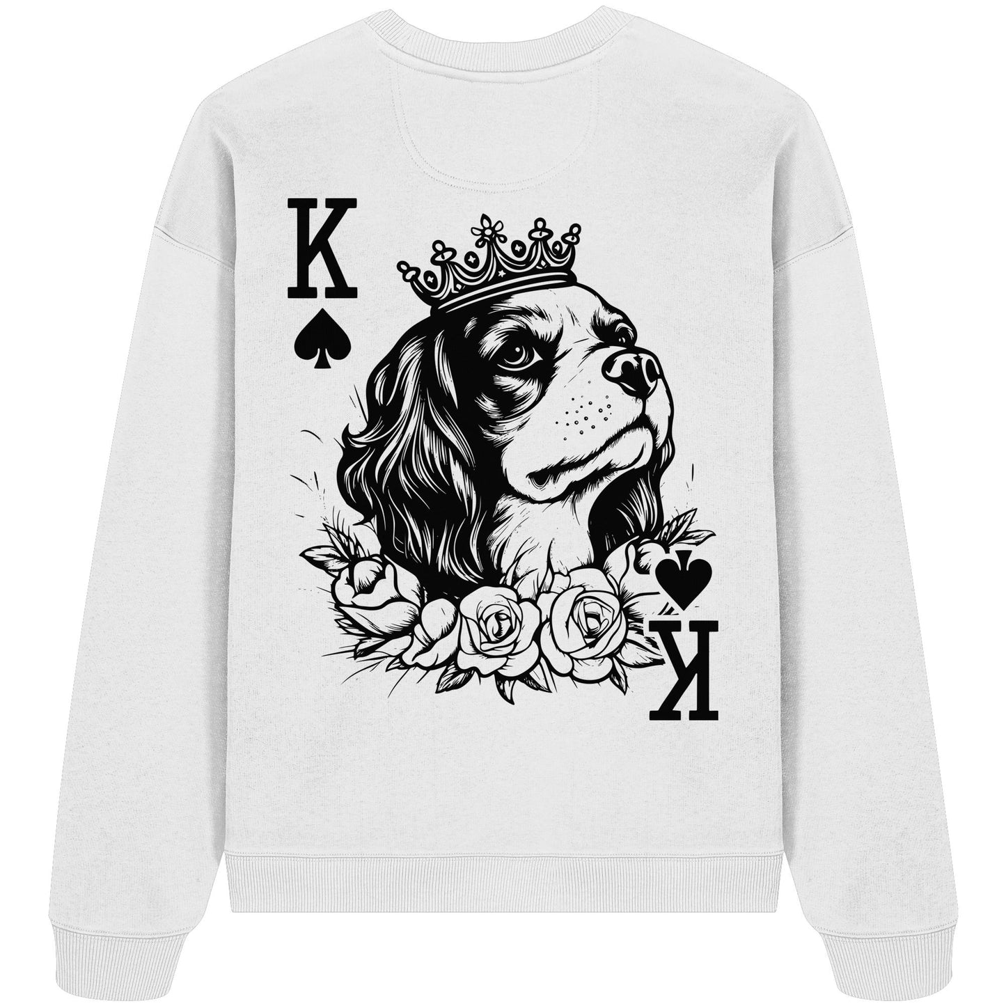 Pikkönig Cavalier King Charles Spaniel - Organic Oversize Sweatshirt
