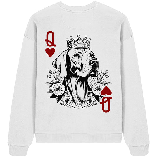 Herzkönigin Vizsla - Organic Oversize Sweatshirt