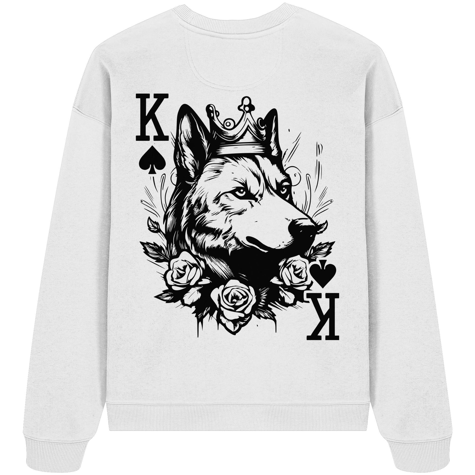 Pikkönig Wolfhund - Organic Oversize Sweatshirt