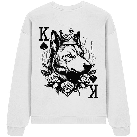 Pikkönig Wolfhund - Organic Oversize Sweatshirt