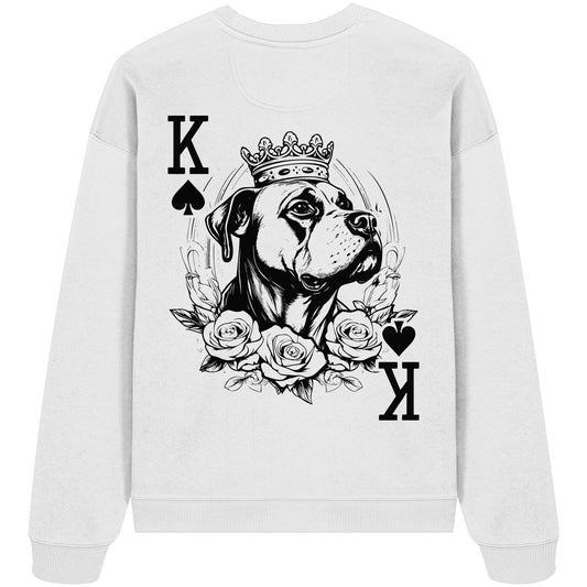 Pikkönig American Staffordshire Terrier - Organic Oversize Sweatshirt