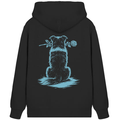 Silent Loyalty - Border Collie - Organic Zipper